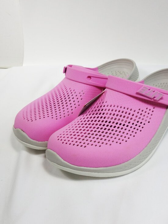Crocs LiteRide 360 Clog Pink/Grey Men\'s 10 / Women\'s 12 NWT! main image 7